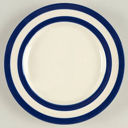 Cornish Dark Blue Dessert/Pie Plate by T G Green (England)