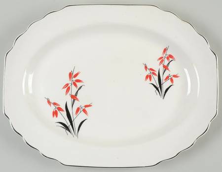 58612-2H 11" Oval Serving Platter