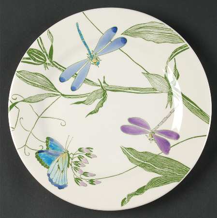 Libellules Salad/Dessert Plate
