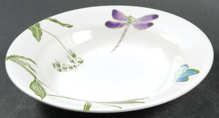 Libellules Rim Soup Bowl