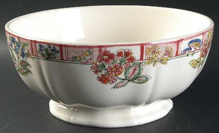 Jardin Imaginaire 9" Round Vegetable Bowl