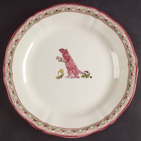 Jardin Imaginaire Dessert Luncheon Plate
