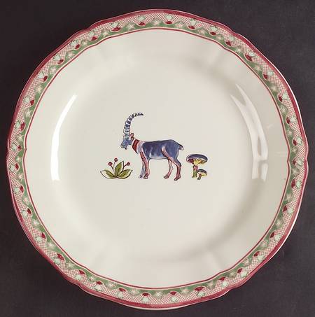 Jardin Imaginaire Dessert Luncheon Plate