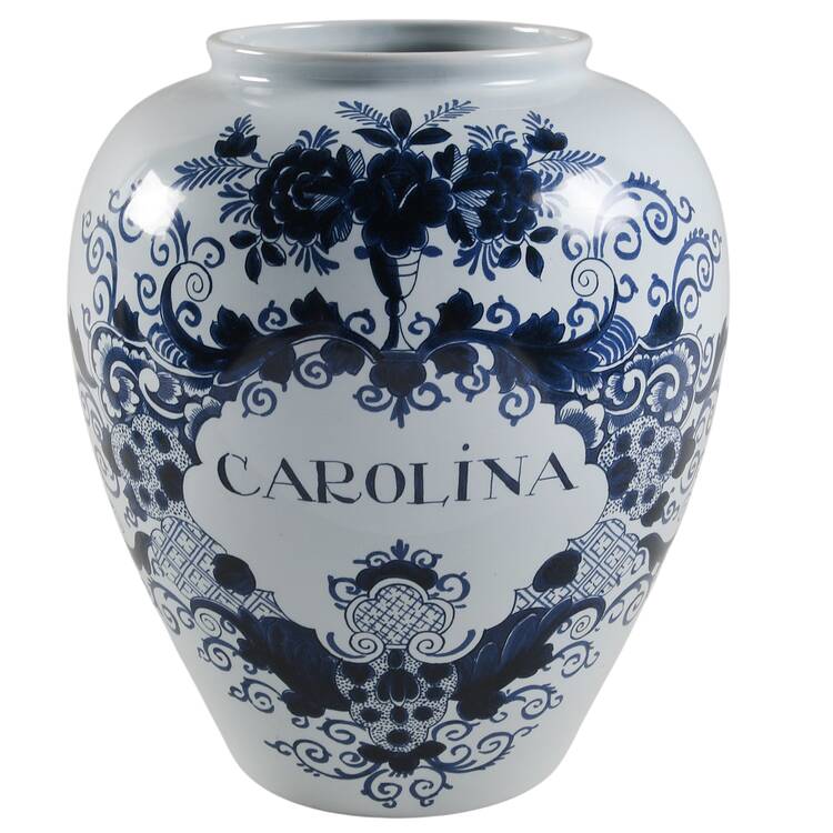 Blue Delft Tobacco Jar No Lid