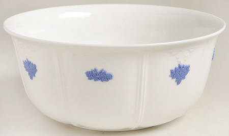 Bla Blom (Name In Banner) 9" Round Vegetable Bowl