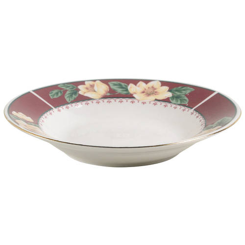 Sweet Magnolia Rim Soup Bowl