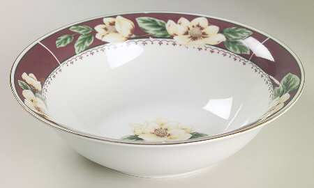 Sweet Magnolia 9" Round Vegetable Bowl