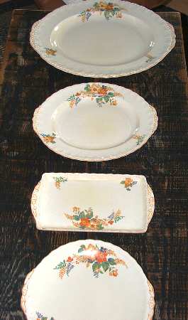 Lucille 12" Oval Serving Platter