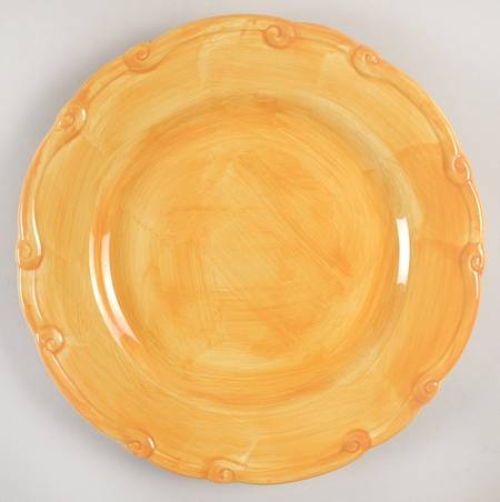 Panoply Sun (Yellow) Service Plate (Charger)