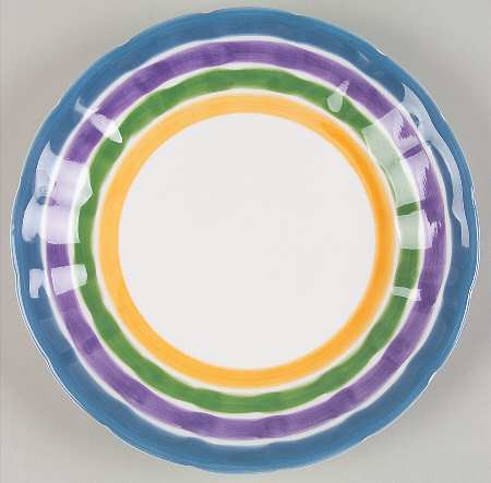 Candy Stripe Dessert/Pie Plate