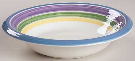 Candy Stripe Soup/Cereal Bowl