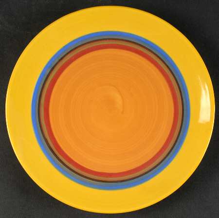 Creation Yellow Salad Plate