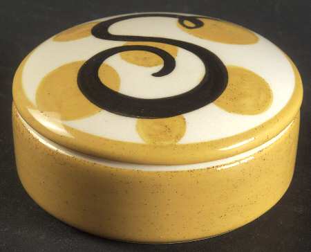 Monogram Yellow by Gail Pittman