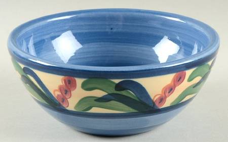 Blue Juniper Coupe Cereal Bowl