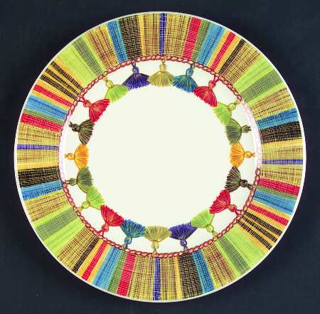 Taffetas Canape Plate