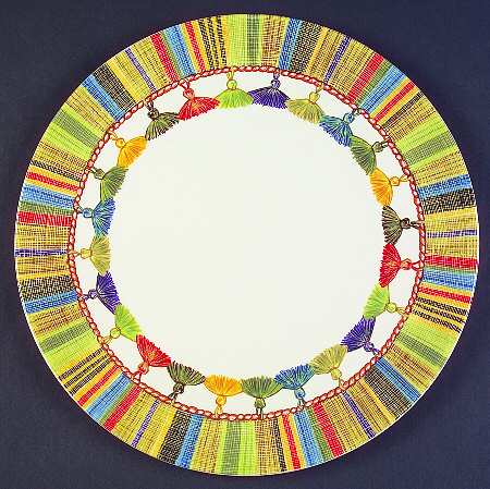 Taffetas Cake Plate