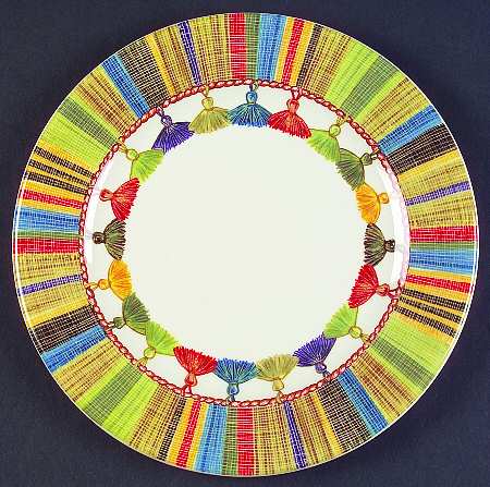 Taffetas Salad/Dessert Plate