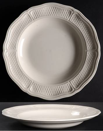 Pont Aux Choux (White) Deep Round Platter