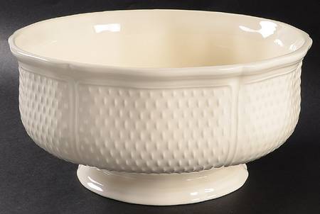 Pont Aux Choux (White) Large Salad Serving Bowl