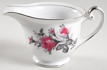 New Moss Rose (Platinum Trim) Creamer