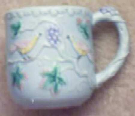 Birds & Grapes Mug