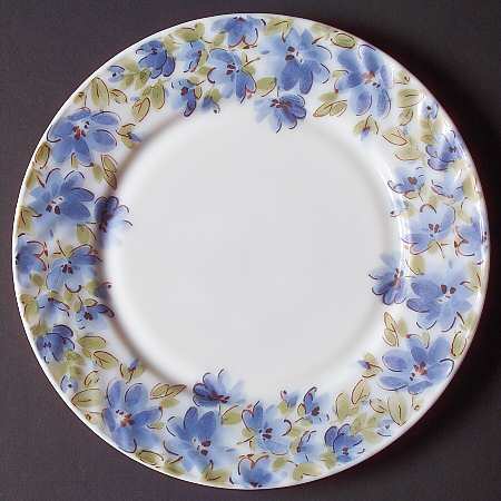 Floral Cascade Blue by Gibson Designs