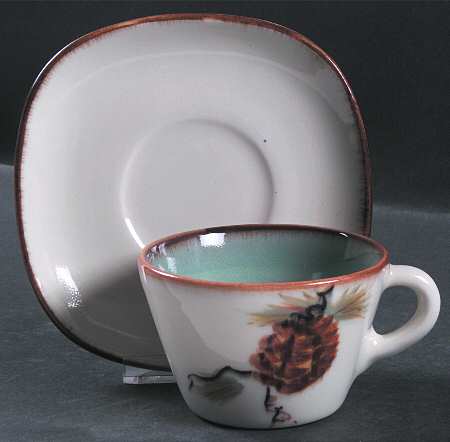 Tahoe Flat Cup & Saucer Set