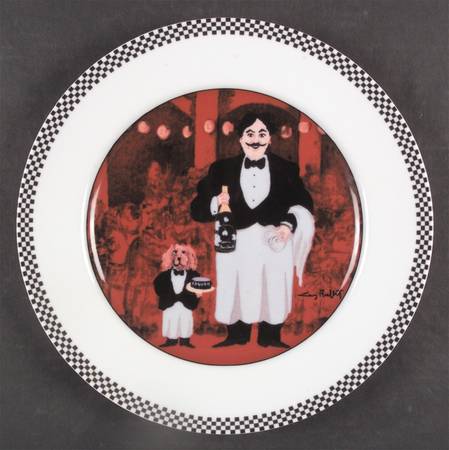 Les Garcons Dinner Plate