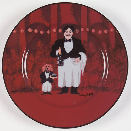 Les Garcons Salad Plate by Guy Buffet