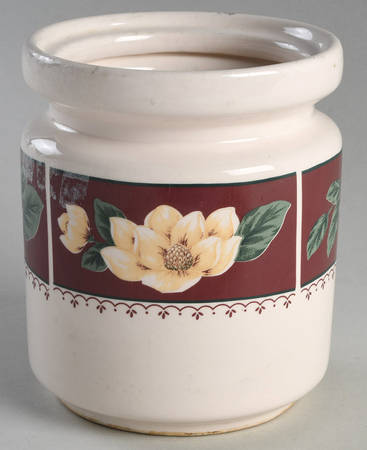 Magnolia Bloom Medium Canister No Lid