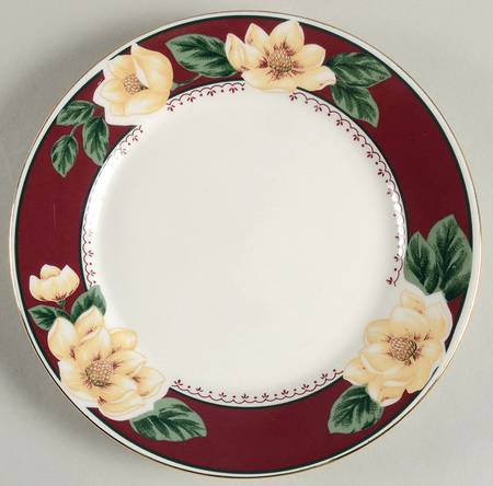 Magnolia Bloom Salad/Dessert Plate