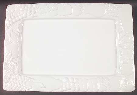 Fruit 18" Rectangular Serving Platter