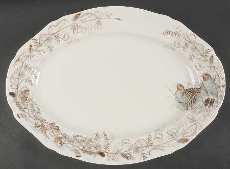 Sologne 17" Oval Serving Platter