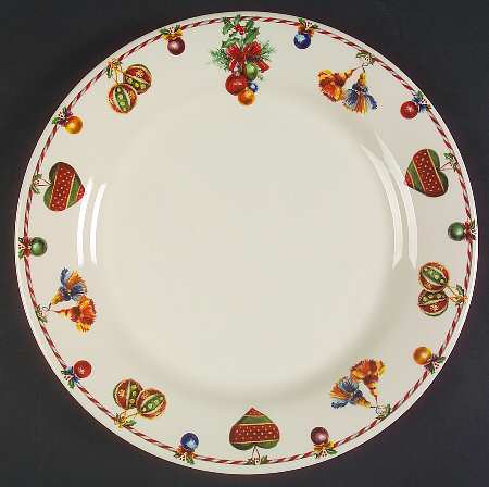 Joyeux Noel Dinner Plate