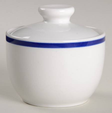 Tavernware Blue Sugar Bowl & Lid