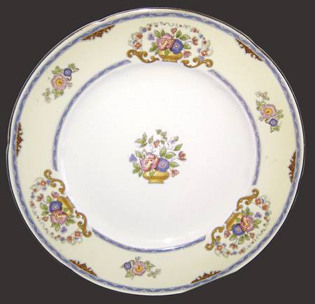 Valois (Gold Trim) Bread & Butter Plate