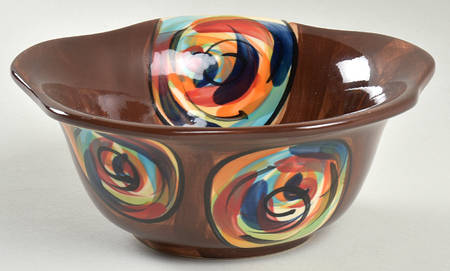Chinatown Round Shallow Bowl