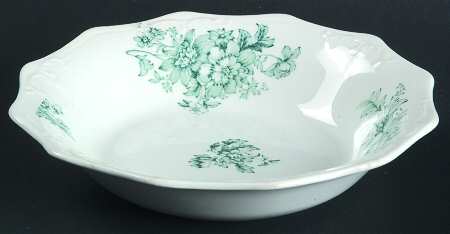 Chatsworth Blue Green (No Gold) Fruit/Dessert (Sauce) Bowl