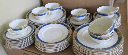 Davenport Footed Cup & Saucer Set