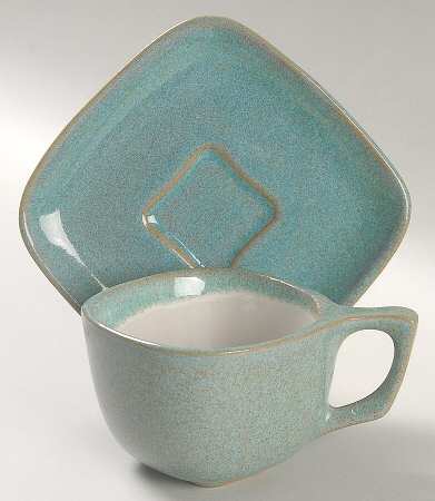 Matrix Flat Cup & Saucer Set