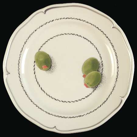 Olives Canape Plate