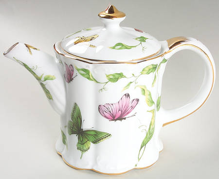 Butterfly Garden Teapot & Lid