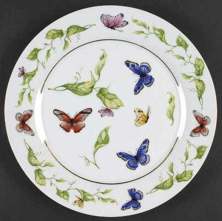 Butterfly Garden Dinner Plate