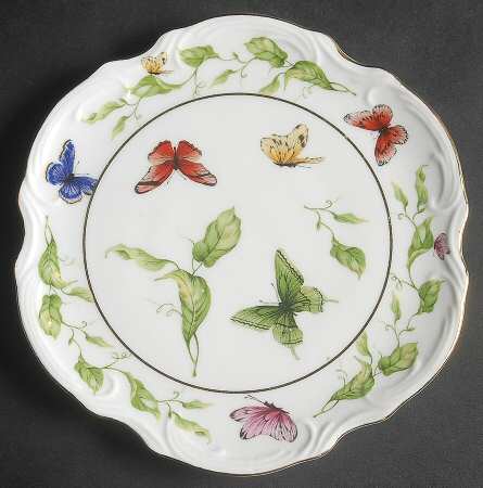 Butterfly Garden Canape Plate