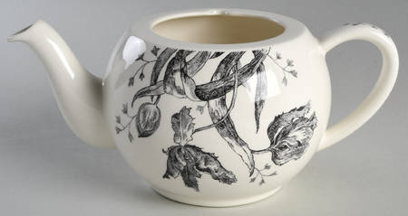 Tulipes Noires Teapot No Lid