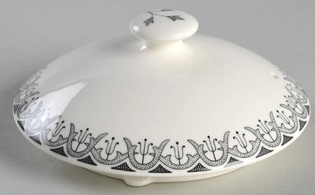 Tulipes Noires Lid for Teapot