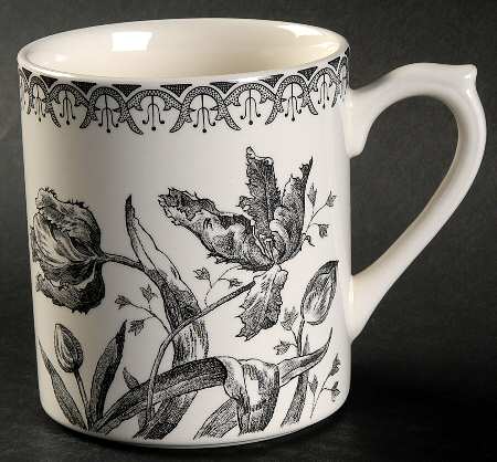 Tulipes Noires Mug