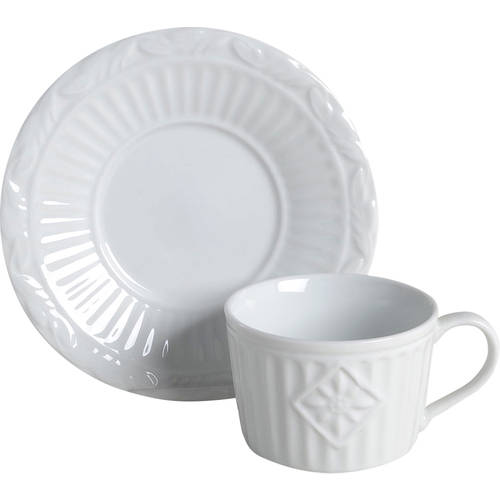 Bavaro Flat Cup & Saucer Set