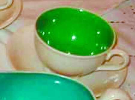 GRI345 Flat Cup & Saucer Set