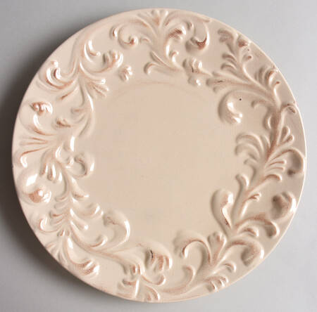 Cream Dinner Plate